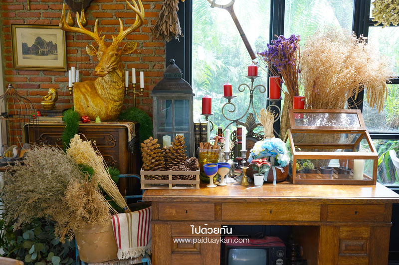 ร้านอาหารกาญจนบุรี, ร้านกาแฟกาญจนบุรี, คาเฟ่กาญจนบุรี, ravi vira กาญจนบุรี, ravi vira กาญจนบุรี คาเฟ่สไตล์ยุโรปวินเทจ ร่มรื่นด้วยสวนสวย