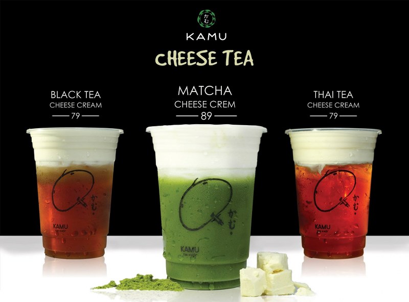 ร้าน kamu tea ชาชีสพรีเมี่ยม อิมพอร์ตจากต่างแดน