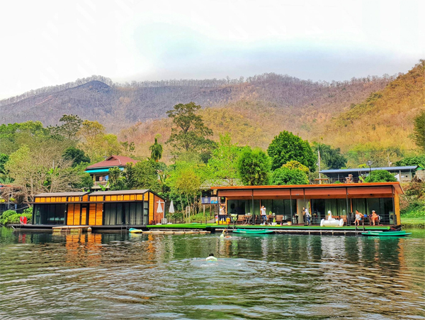 top 14+ ที่พักกาญจนบุรี 2567 ใกล้น้ำตกเอราวัณ วิวสวย ราคาถูกและดี