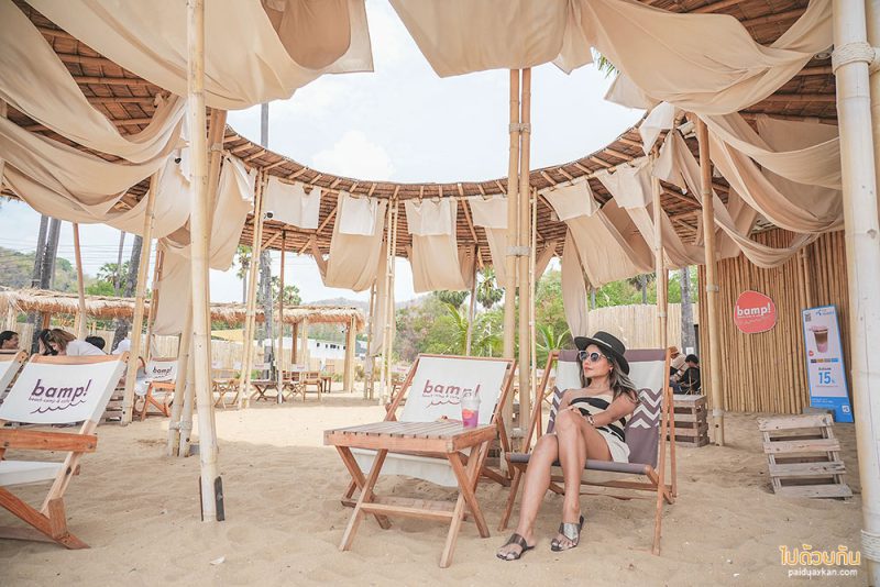 คาเฟ่ปราณบุรี, bamp beach camp & cafe, คาเฟ่ริมทะเลปราณบุรี, bamp beach camp &amp; cafe  บีชคาเฟ่สไตล์แคมป์ปิ้งสุดเก๋ ริมทะเลปราณ