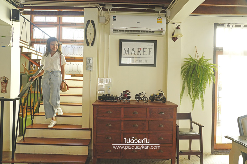 คาเฟ่ลาดพร้าว, บ้านมาลี, ร้านอาหารลาดพร้าว, บ้านมาลี ร้านอาหารบ้านไม้สีขาวในยุค 90