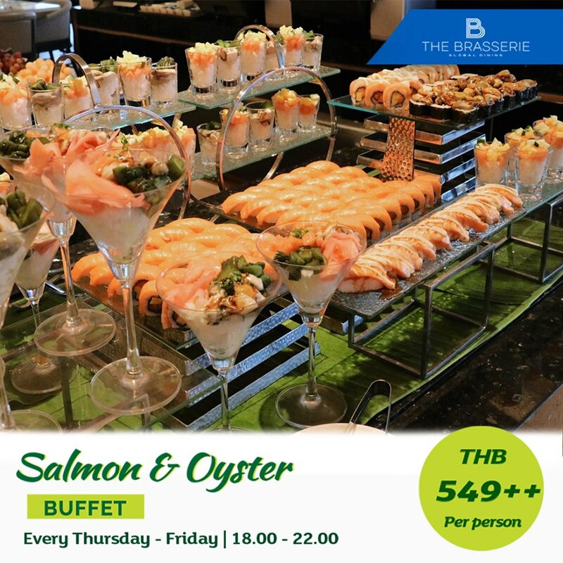 บุฟเฟ่ต์โรงแรมระยอง : รวม 4 บุฟเฟ่ต์โรงแรมระยองต้องตามมาลองถึงจะรู้, Tapestry Restaurant, โรงแรมคลาสสิค คามิโอ , ห้องอาหาร C-Salt Cafe' , Rayong Marriott Resort and Spa,  The Brasserie Global Dining, Holiday Inn &amp; Suites Rayong City Centre, California Steak, โรงแรม คามิโอ เฮ้าส์ ระยอง