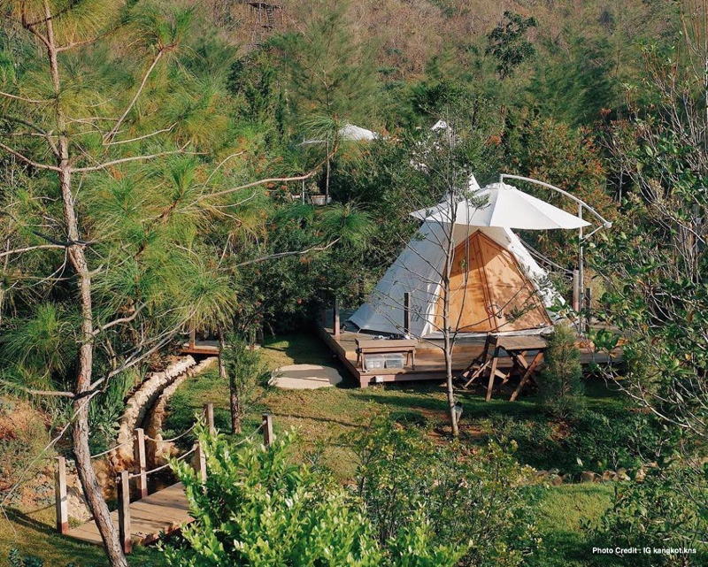 top 9+ ที่พักเขาใหญ่ สไตล์แคมป์ปิ้ง 2567 แกลมปิ้ง นอนเต็นท์ชิลๆ