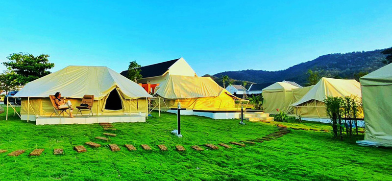 top 9+ ที่พักเขาใหญ่ สไตล์แคมป์ปิ้ง 2567 แกลมปิ้ง นอนเต็นท์ชิลๆ