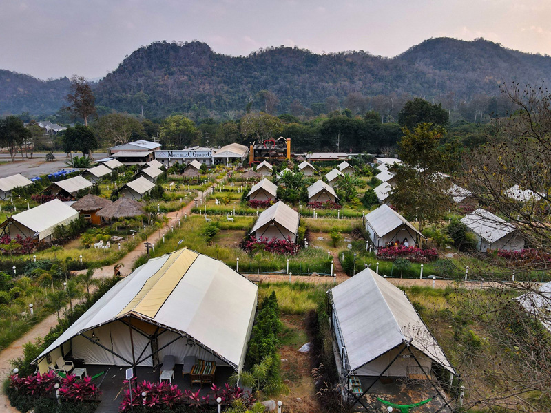 top 9+ ที่พักเขาใหญ่ สไตล์แคมป์ปิ้ง 2567 แกลมปิ้ง นอนเต็นท์ชิลๆ