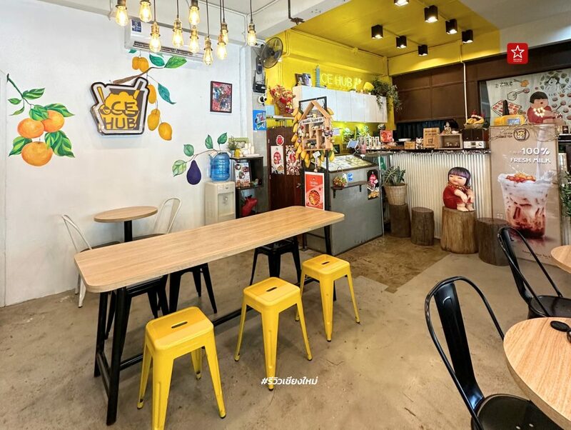 ice hub chiang mai, ขนมหวานคลายร้อน, ของหวาน หน้าร้อน, ของหวาน เชียงใหม่, คาเฟ่, บิงซู, บิงซูมะม่วง, บิงซูสตรอเบอรี, บิงซูเชียงใหม่, ร้านขนมหวานเชียงใหม่, ไอซ์ฮับ, ice hub เพิ่มความหนาวฉ่ำด้วย บิงซู ปะทะ ชาตาตรึง