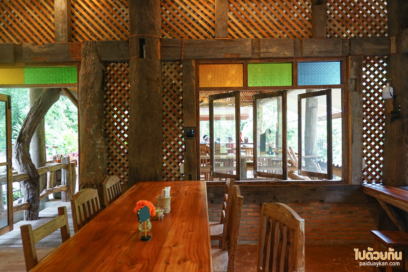 เตวแอ่ว take a walk, เตวแอ่ว, คาเฟ่ดอยสะเก็ด, ร้านกาแฟดยสะเก็ด, เตวแอ่ว take a walk คาเฟ่บ้านไม้ริมธารกลางป่าร่มรื่น