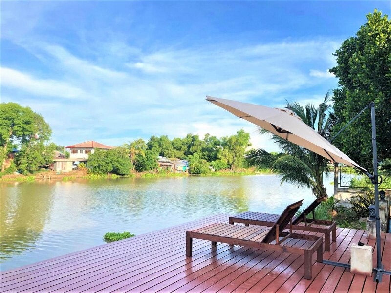 top 9+ ที่พักสุพรรณบุรี 2567 ที่พักเปิดใหม่ หลักร้อย ริมเขื่อน ริมน้ำ ทุ่งนา