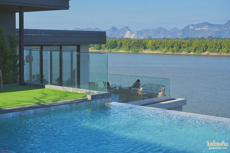 เที่ยวนครพนม, ที่พักนครพนม, โรงแรมชีวาโขง ที่พักนครพนมติดริมโขง วิวภูเขาเหมือนภาพวาด