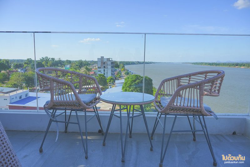 เที่ยวนครพนม, ที่พักนครพนม, โรงแรมชีวาโขง ที่พักนครพนมติดริมโขง วิวภูเขาเหมือนภาพวาด