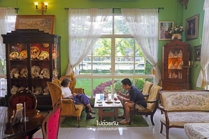 ร้านกาแฟเสรีไทย, คาเฟ่เสรีไทย, t aonly ka antique & tearoom, คาเฟ่มีนบุรี, t aonly ka antique & tearoom จิบชาสวยๆในบรรยากาศแบบยุโรป