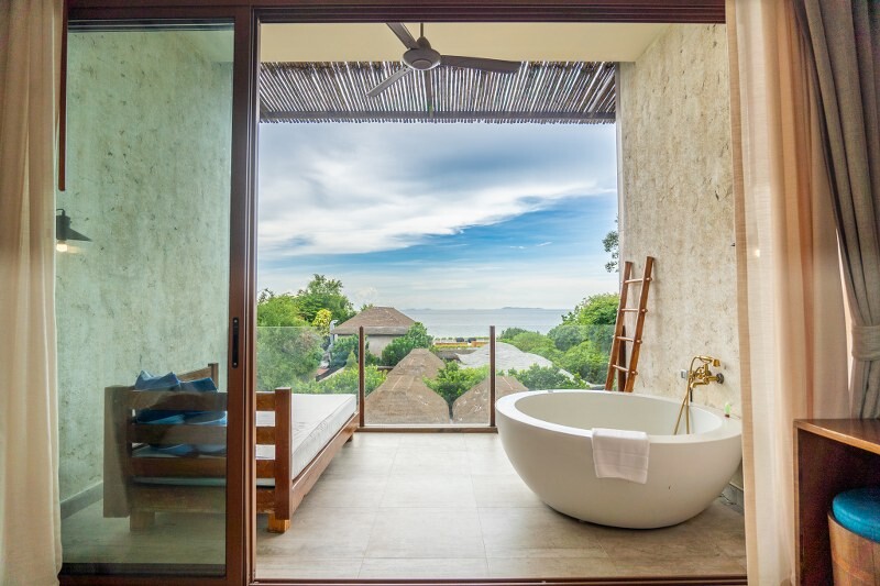 แสมสาร, top 12+ ที่พักหาดน้ำใส 2567 ติดทะเล ราคาถูก ปิ้งย่างได้