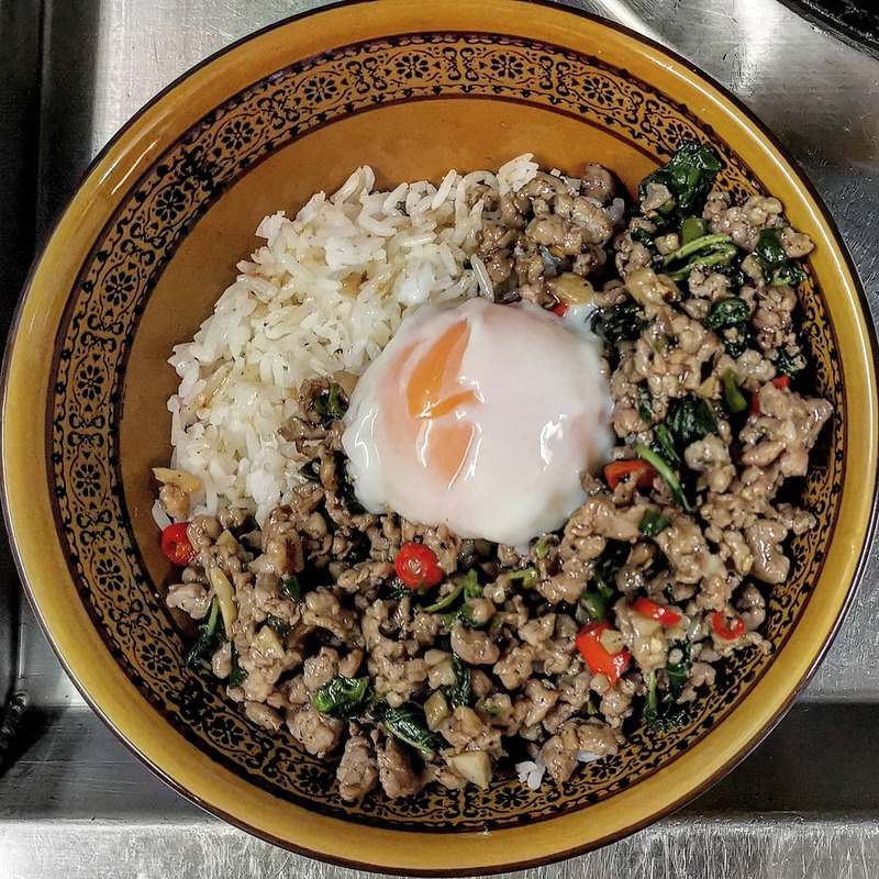 ร้านอร่อย คาเฟ่ ใกล้ม.ศิลปากร วังท่าพระ วันเดียวครบทั้งคาวหวาน!