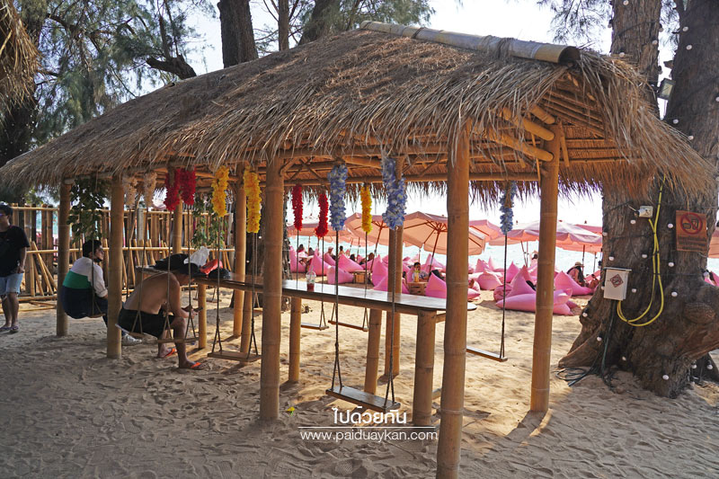 คาเฟ่พัทยา, tutu beachพัทยา, ทูทู่บีช, คาเฟ่ริมทะเลพัทยา, tu tu beach คาเฟ่สีชมพูสไตล์ฮาวาย ริมทะเลพัทยา