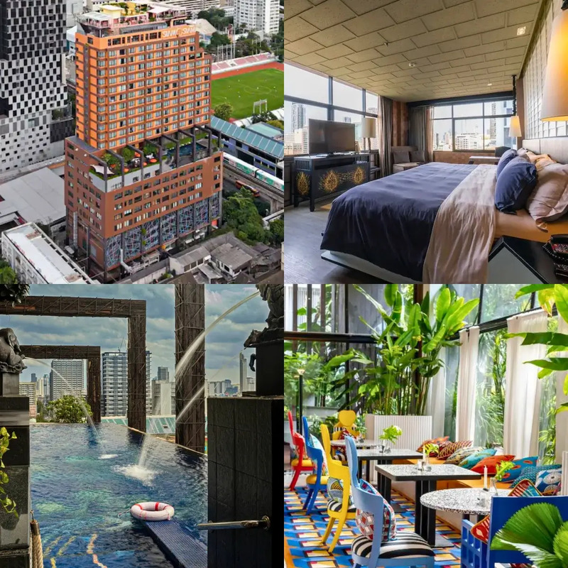 top 9+ โรงแรมใกล้ ถนนบรรทัดทอง นอนสบาย ใกล้ของกินเพียบ