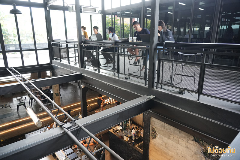 ร้านกาแฟลาดพร้าว วังหิน, hacking coffee flagship, คาเฟ่วังหิน, hacking coffee flagship คาเฟ่ดิบเท่ย่านลาดพร้าววังหิน