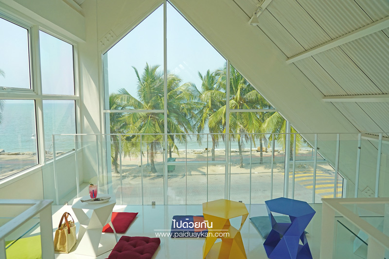 บางแสน, artory café บางแสน, ร้านน่านั่งบางแสน, คาเฟ่บางแสน, ร้านกาแฟบางแสน, artory café คาเฟ่สีขาวสุดคูล ริมหาดวอน บางแสน