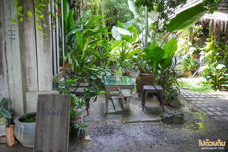 ทีเทสเต้ ขามเรียง, t taste khamriang, คาเฟ่มหาสารคาม, ร้านกาแฟมหาสารคาม, t’taste. khamriang อีกหนึ่งคาเฟ่บ้านไม้ ที่สายรักธรรมชาติต้องเลิฟ