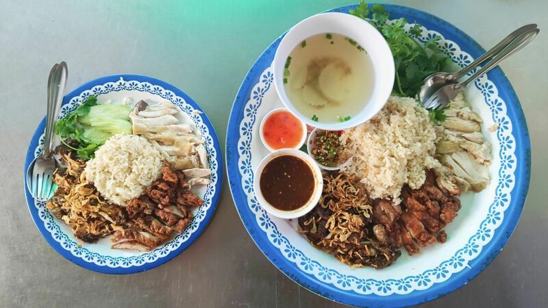 top 8+ ร้านข้าวมันไก่จานใหญ่ให้เยอะ เนื้อไก่ชิ้นโตไก่นิ่มฟินเว่อร์