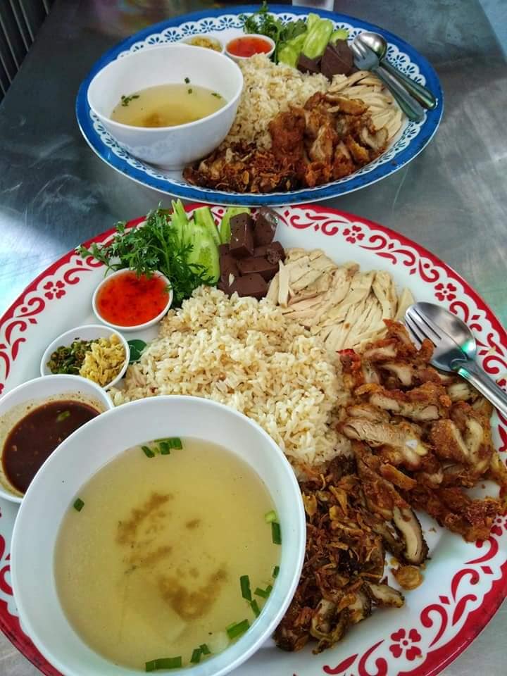 top 8+ ร้านข้าวมันไก่จานใหญ่ให้เยอะ เนื้อไก่ชิ้นโตไก่นิ่มฟินเว่อร์