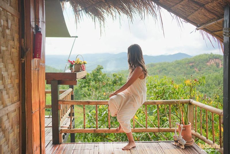 แม่แจ่ม, ที่พักแม่แจ่ม, ฮักเขา ณ แม่แจ่ม, ฮักเขา ณ แม่แจ่ม  ที่พักน่ารักกลางหุบเขา อาหารอร่อยจัดเต็ม