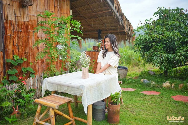 แม่แจ่ม, ที่พักแม่แจ่ม, ฮักเขา ณ แม่แจ่ม, ฮักเขา ณ แม่แจ่ม  ที่พักน่ารักกลางหุบเขา อาหารอร่อยจัดเต็ม