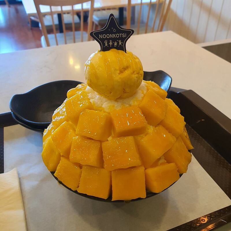 รวม 9 ร้านบิงซูหวานเย็นสไตล์เกาหลี๊เกาหลี