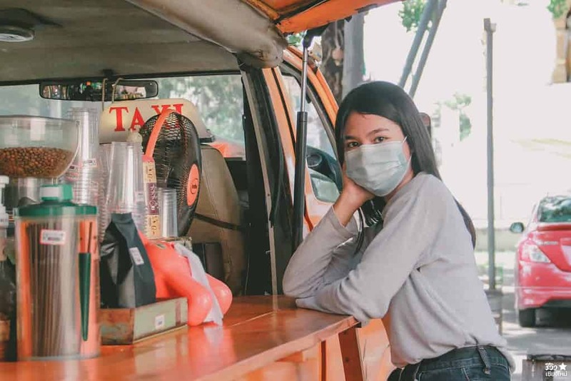 republic coffee, กาแฟรถส้ม, กาแฟเชียงใหม่, กาแฟในวัด, คาเฟ่มินิมอลเชียงใหม่, วัดศรีเกิด, เที่ยวคาเฟ่เชียงใหม่, republic coffee กาแฟรถส้มสุดชิค ในวัดศรีเกิด แวะจิบกาแฟแบบสโลว์ไลฟ์