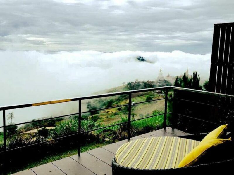 รีวิวที่พักเขาค้อ pino latte resort  “เช้าอาบหมอก กลางคืนดูดาว”