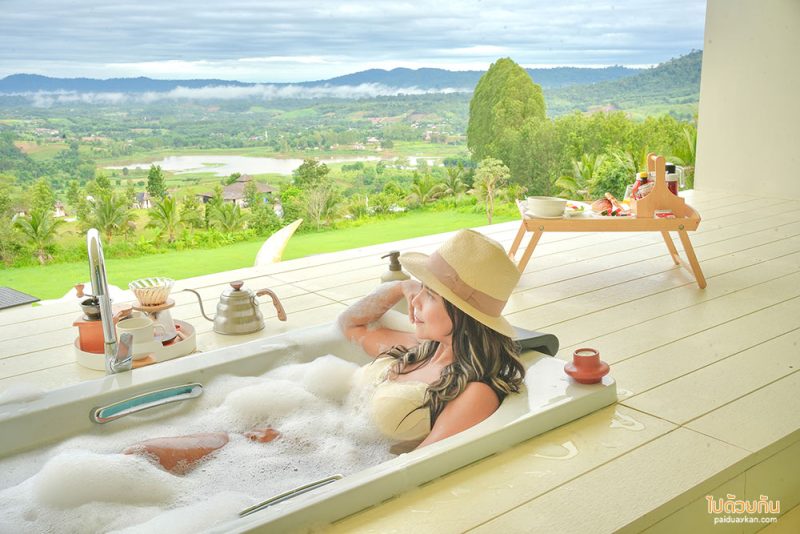 ที่พักเขาค้อ, เขาค้อ, moane เขาค้อ, moane ที่พักเขาค้อ มินิมอล นอนแช่อ่างชมวิวภูเขา สายหมอก