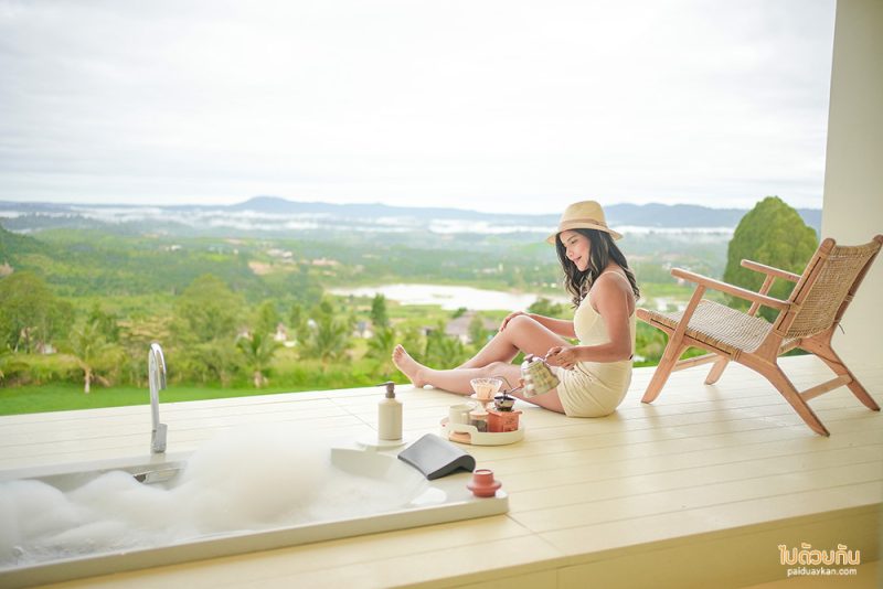 ที่พักเขาค้อ, เขาค้อ, moane เขาค้อ, moane ที่พักเขาค้อ มินิมอล นอนแช่อ่างชมวิวภูเขา สายหมอก