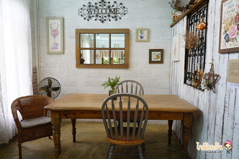 นิยายคาเฟ่, คาเฟ่ตลิ่งชัน, คาเฟ่ฝั่งธน, นิยายคาเฟ่ คาเฟ่ในสวน สไตล์วินเทจ