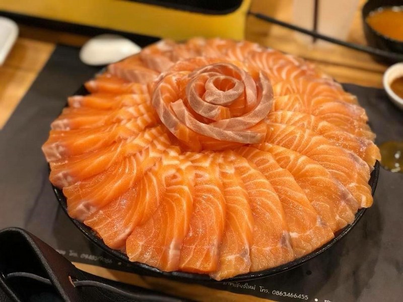 top 5+ ร้านบุฟเฟ่ต์แซลมอน สดๆ ใหม่ๆ กินได้ไม่อั้น