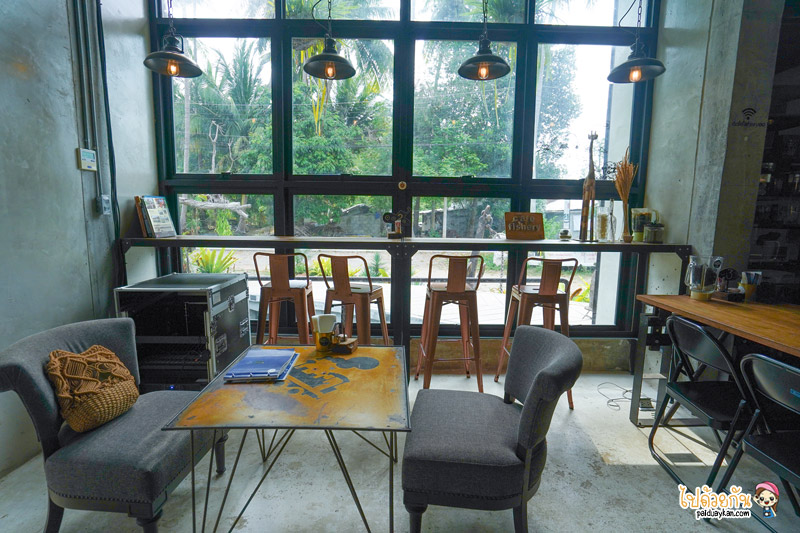 คาเฟ่บางสะพาน, cafe&039; fishery บางสะพาน, คาเฟ่ ฟิชเชอรี, cafe’ fishery  คาเฟ่สไตล์อินดัสเตรียลสุดเท่ แห่งบางสะพานน้อย