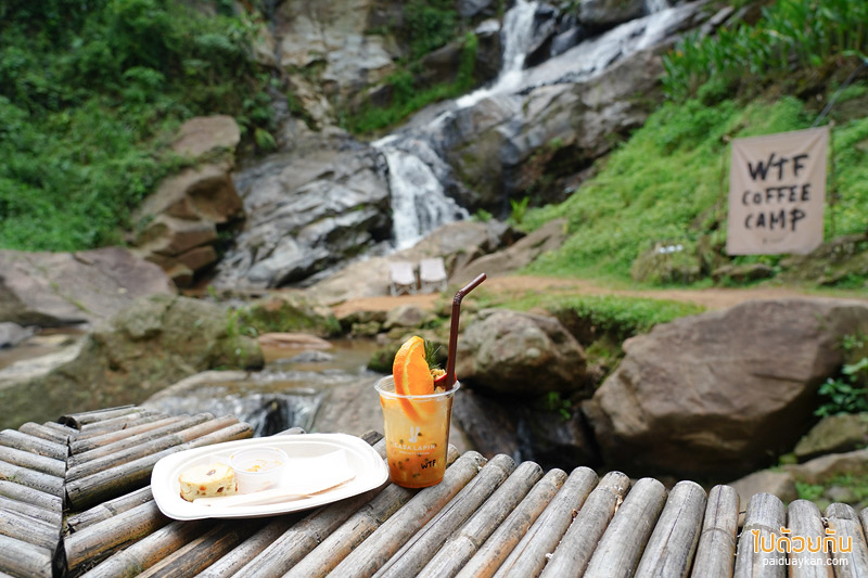 คาเฟ่แม่ริม, wtf coffee camp, ม่อนแจ่ม, คาเฟ่ม่อนแจ่ม, wtf coffee camp คาเฟ่แคมป์ปิ้ง สุดชิล ริมน้ำตก