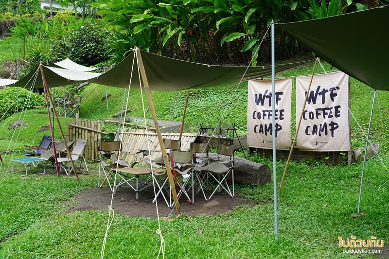 คาเฟ่แม่ริม, wtf coffee camp, ม่อนแจ่ม, คาเฟ่ม่อนแจ่ม, wtf coffee camp คาเฟ่แคมป์ปิ้ง สุดชิล ริมน้ำตก