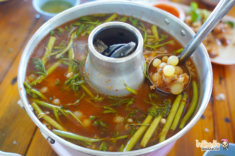 ครัวกันเองป้าจวน, ร้านอาหารทะเลจุดวิวสะพานแดง, ร้านอาหารทะเลสมุทรสาคร, ครัวกันเอง ป้าจวน ยกความสดของอาหารทะเลแบบจัดเต็ม