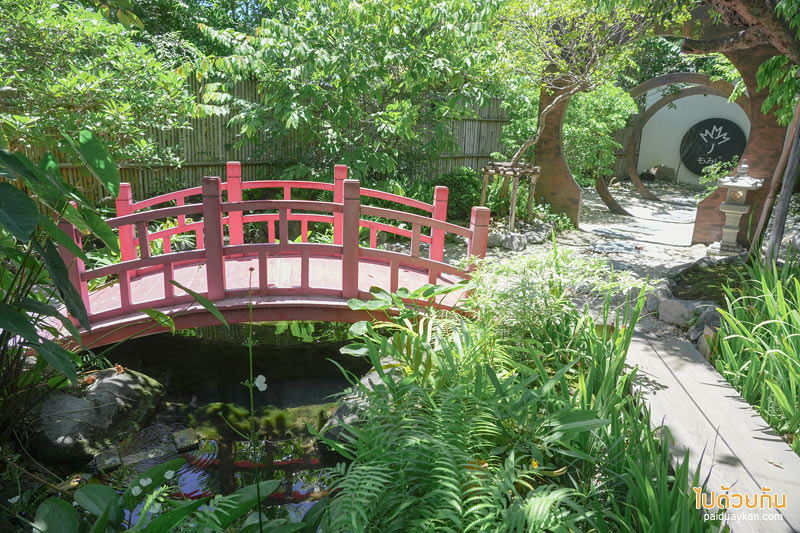 momiji specialty coffee, โมมิจิ สเปเชี่ยลตี้ คอฟฟี่, คาเฟ่ญี่ปุ่นบางแสน, คาเฟ่ญี่ปุ่นชลบุรี, momiji specialty coffee ชลบุรี คาเฟ่ในสวนสไตล์ญี่ปุ่น