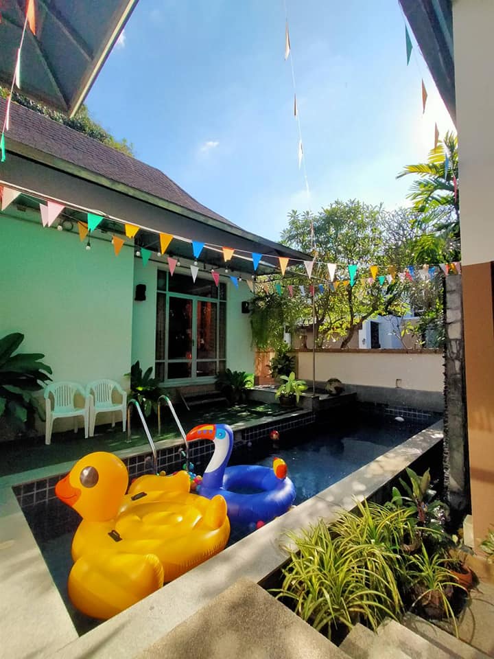 mn poolvilla pattaya มีมุมถ่ายรูปมากมาย พักได้หลายคน 2024