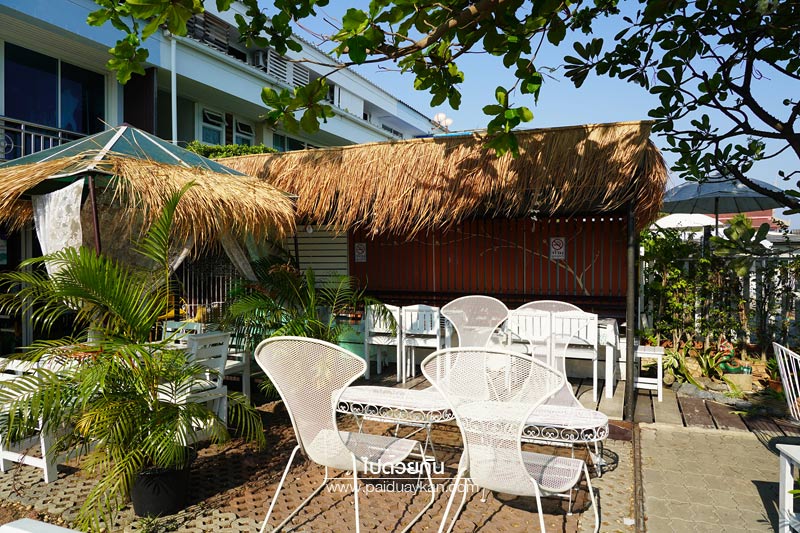 สัตหีบ, ร้านกาแฟสัตหีบ, คาเฟ่สัตหีบ, coffee beach สัตหีบ, coffee beach สัตหีบ นั่งชิลมองทะเล