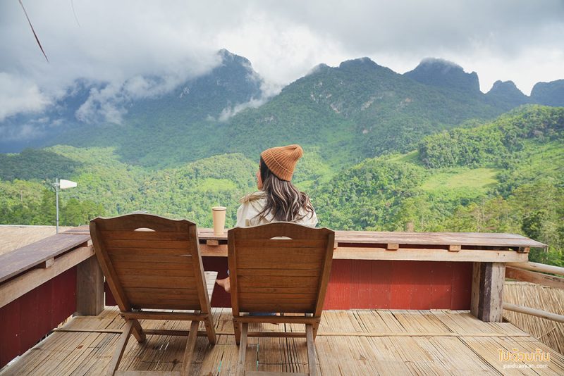 เที่ยวเชียงดาว, บ้านสายหมอก เชียงดาว, ที่พักบ้านนาเลา, บ้านระเบียงดาว, ชมหมอก เคียงดอยหลวง @บ้านสายหมอก