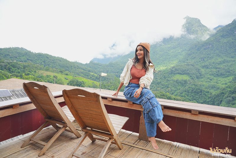 เที่ยวเชียงดาว, บ้านสายหมอก เชียงดาว, ที่พักบ้านนาเลา, บ้านระเบียงดาว, ชมหมอก เคียงดอยหลวง @บ้านสายหมอก