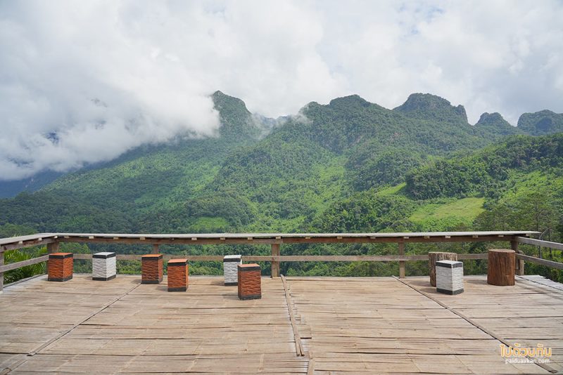 เที่ยวเชียงดาว, บ้านสายหมอก เชียงดาว, ที่พักบ้านนาเลา, บ้านระเบียงดาว, ชมหมอก เคียงดอยหลวง @บ้านสายหมอก