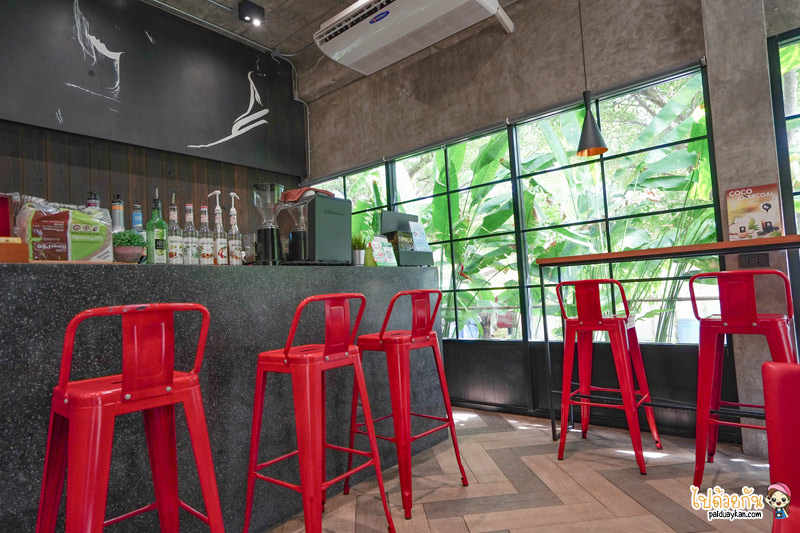 เที่ยวทับสะแก, ร้านกาแฟทับสะแก, cafe’ de field ทับสะแก