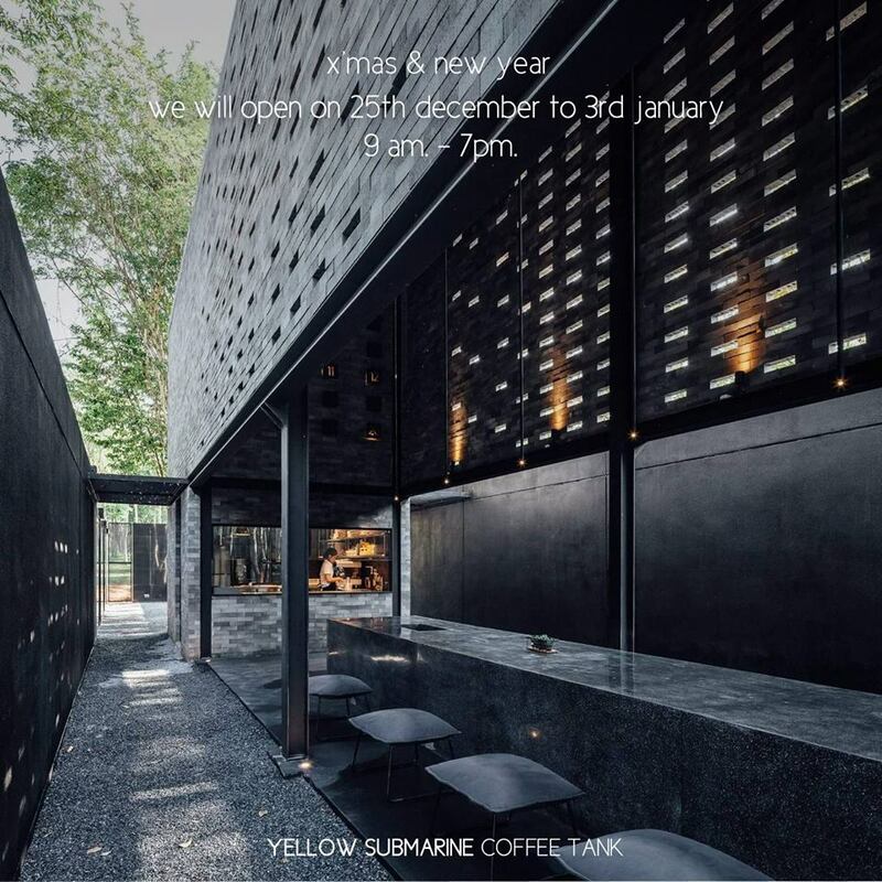 top 6+ ร้านคาเฟ่โทนสีดำสุดคูล พร้อมมุมน่านั่ง น่าถ่ายรูป อีกแหล่งเช็คอินใหม่ที่ไม่ควรพลาด!!!, Sheep in the City, The Black Forest, 29nov.coffee by Saiparn, IM Cafe', Yellow Submarine Coffee Tank, Kurious Cafe