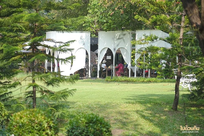 ม่อนแจ่ม, คาเฟ่ม่อนแจ่ม, fleur cafe คาเฟ่แม่ริม ในสวนสไตล์ยุโรป ดอกกุหลาบสวยมาก