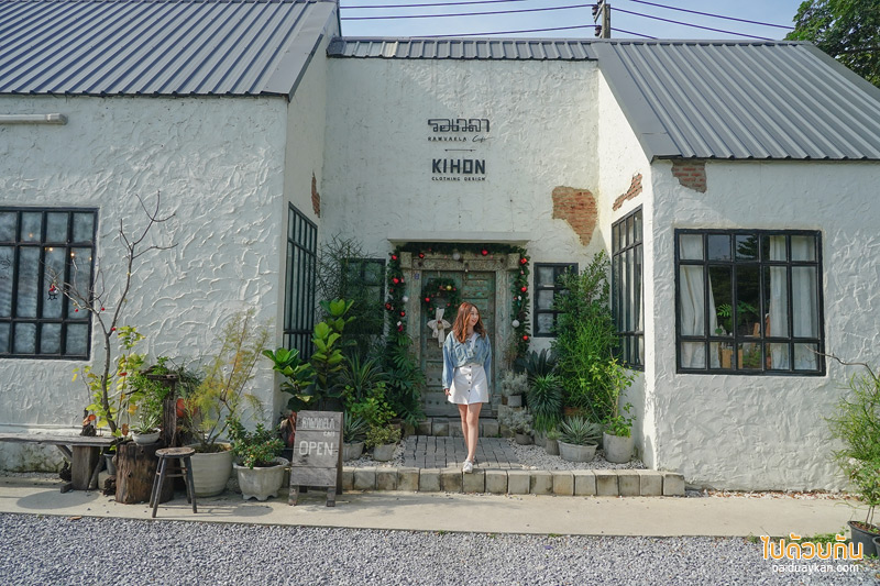 รอเวลาคาเฟ่, คาเฟ่ตลาดน้ำคลองลัดมะยม, rawvaela cafe, รอเวลา คาเฟ่น่ารัก ในสไตล์วินเทจ ติดตลาดคลองลัดมะยม