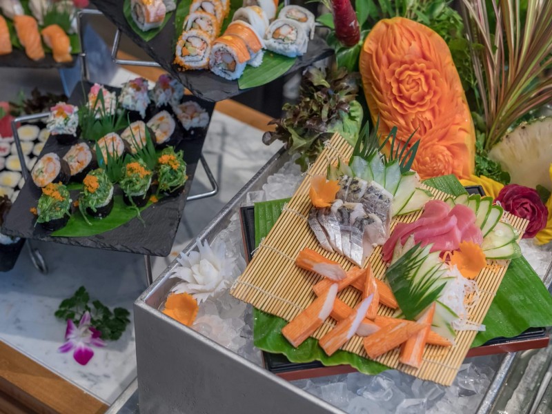 รวมอาหารบุฟเฟ่ต์ 5 โรงแรมดัง @ชลบุรี