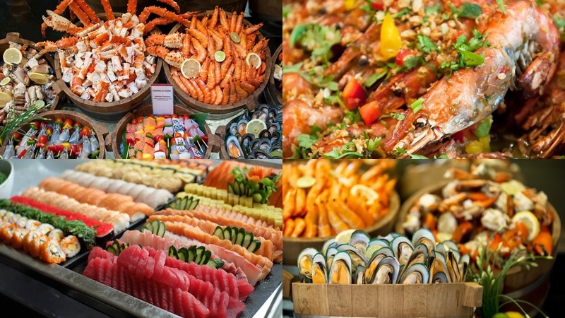 top 5+ บุฟเฟ่ต์นานาชาติ เน้นปู-กุ้งยักษ์ พร้อมยกทัพซีฟู้ดสดๆ กินได้แบบไม่อั้น!!