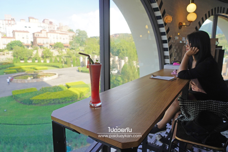 caffe' al secondo @ toscana piazza, toscana piazza, บนหอเอนปิซ่า เขาใหญ่, ร้านอาหารเขาใหญ่, คาเฟ่เขาใหญ่, caffe’ al secondo กินข้าว ชมวิว บนหอเอนปิซ่า เขาใหญ่